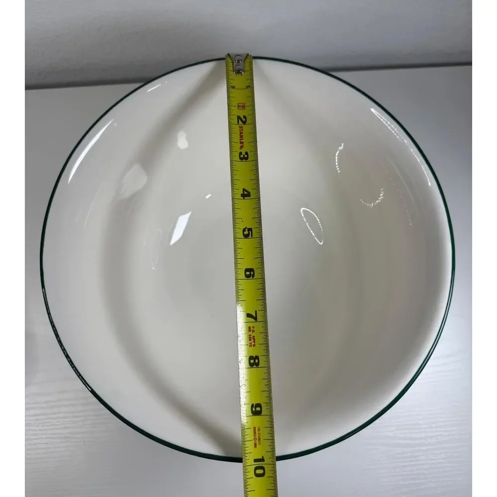 Vintage Pfaltzgraff Winterberry 10in Round Serving Bowl Holly Berry Christmas